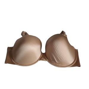 Secret Treasures Beige Full Coverage Adjustable Strap Underwire Bra Size 40DD